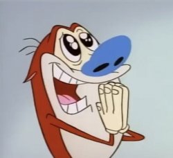 Happy Stimpy Meme Template