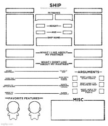 Ship Template Meme Template