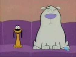 2 Stupid Dogs Meme Template