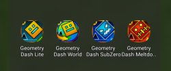 geometry dash Meme Template