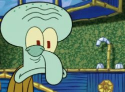 squidward eye twitch Meme Template