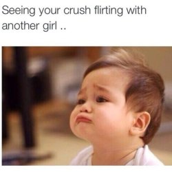 Awww, I feel her... More cute than funny but still... Meme Template