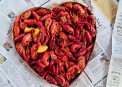 Crawfish Heart Meme Template