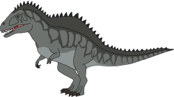 Female Acrocanthosaurus (Paleoverse + EOIverse) Meme Template