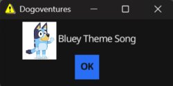 Bluey Error Message Meme Template