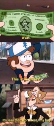 This is worthless, 3rd panel Meme Template