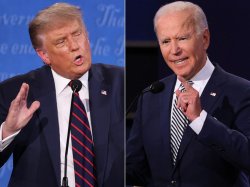 Trump vs Biden Meme Template