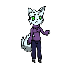 Crystal the fox redesign by pearlfan23 Meme Template