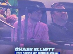 Live chase Elliot super bowl reaction Meme Template