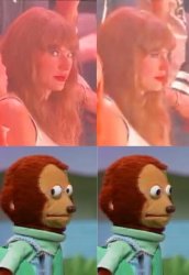 Taylor Swift at super bowl Meme Template