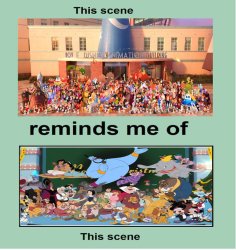 once upon a studio Meme Template