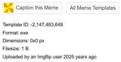 What meme is that? Meme Template