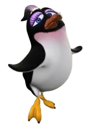 Eva the penguin Meme Template