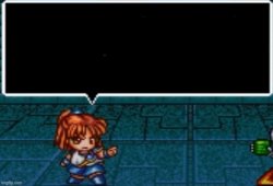 Arle's pointing Meme Template