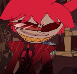 ✨Alastor smear frame ✨ Meme Template