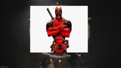 Deadpool - Infinite Battery Meme Template