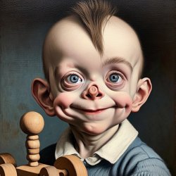 a kid named alexandre was VERY ugly Meme Template