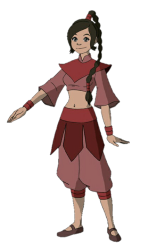 Avatar The Last Air Bender Ty Lee PNG Meme Template