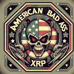 American Bad Ass XRP octagon Meme Template