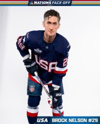Brock Nelson USA Hockey Meme Template