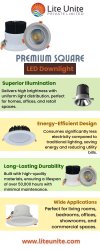 Premium Square LED Downlight Meme Template