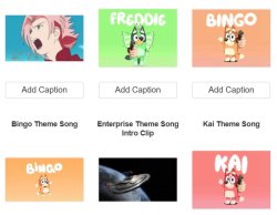 Bingo theme song??? Meme Template