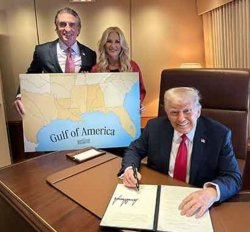 Gulf of America Meme Template
