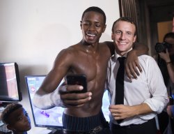 Macron Fortnite Meme Template