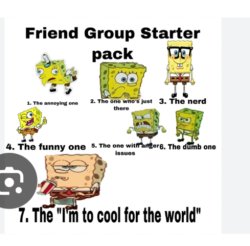 mi friendgroup Meme Template