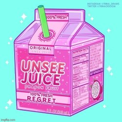 Unsee juice (extra clean) Meme Template