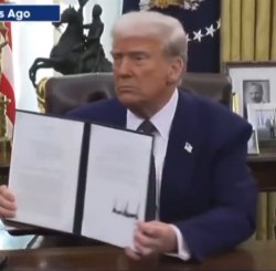 Trump eyes Meme Template