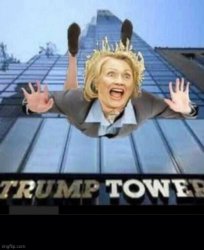 Hillary falling Meme Template