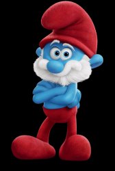 Smurfs: The Lost Village Papa Smurf Meme Template