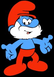Papa Smurf Meme Template