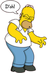 Homer doh Meme Template