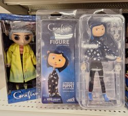 Coraline doll stare Meme Template