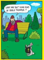 Bible Thumper Meme Template