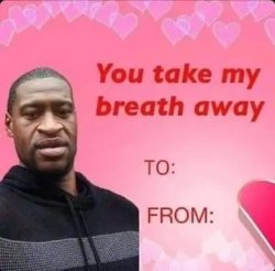 george droyd valentine Meme Template