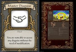 Rune Book Of Learning - Master Disguise Meme Template