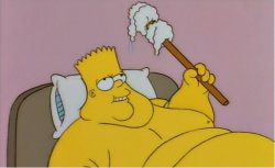 Fat Bart Meme Template