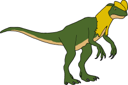 Female Dilophosaurus Kingii (Paleoverse + EOIverse) Meme Template