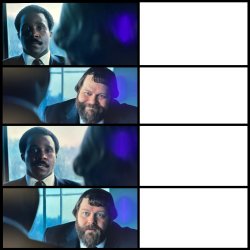Seth Milchick and Mr. Drummond Meme Template