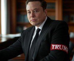 Elon Musk - First Chancellor of America United States Oligarchy Meme Template