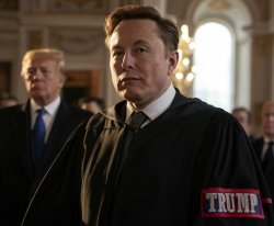 Elon Musk - First Chancellor of America United States Oligarchy Meme Template