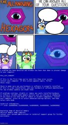 All Knowing Hexagon with Dogoventures Meme Template