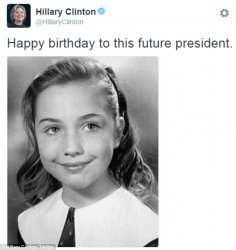 Hillary future president Meme Template