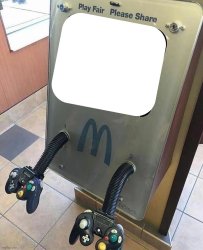 McDonald's dual controller Meme Template