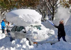 Huge Snow Upstate New York Meme Template