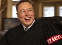 DOGE Chancellor Elon Musk Laughing Meme Template