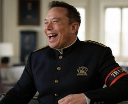 DOGE Chancellor Elon Musk Laughing Meme Template